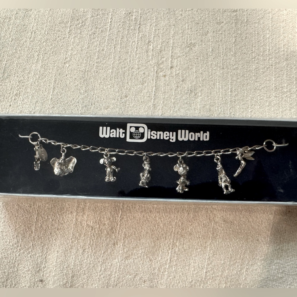New Vintage Disney Charm Bracelet